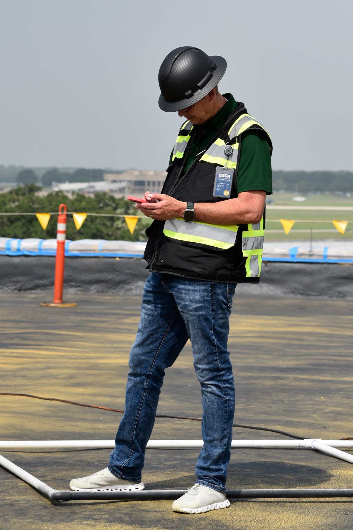 Maintenance Commercial Roof Inspect