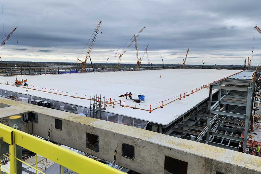 New-Install Commercial Roof Install